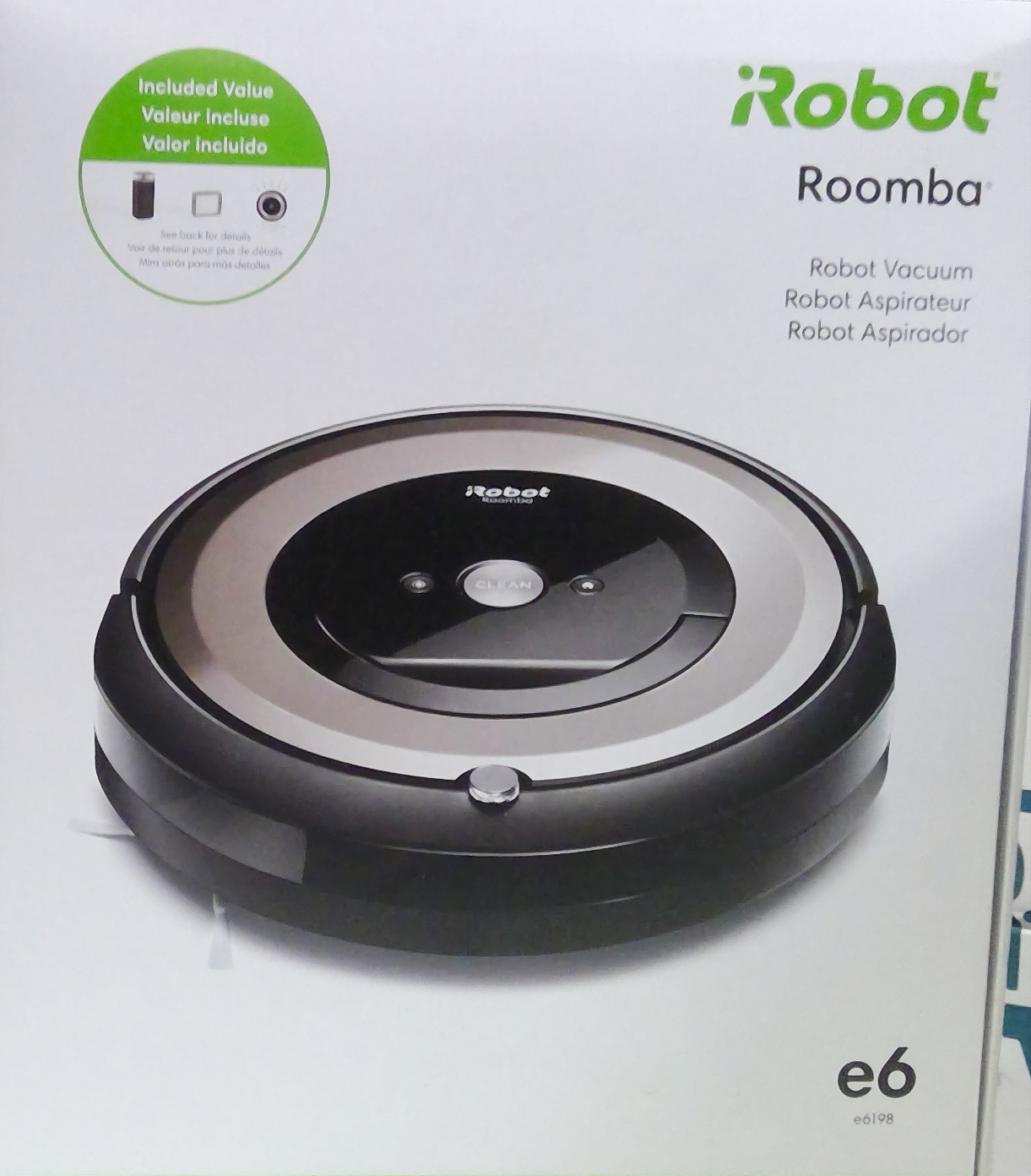 Robot Aspirador iRobot Roomba E6 