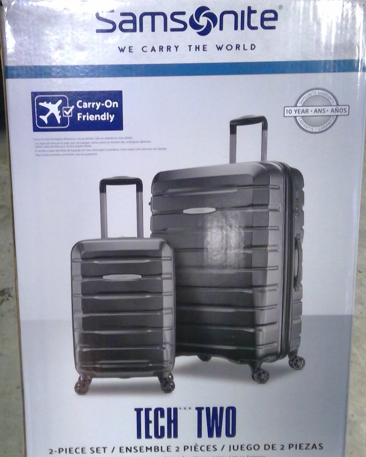 Samsonite tech store 2.0 luggage