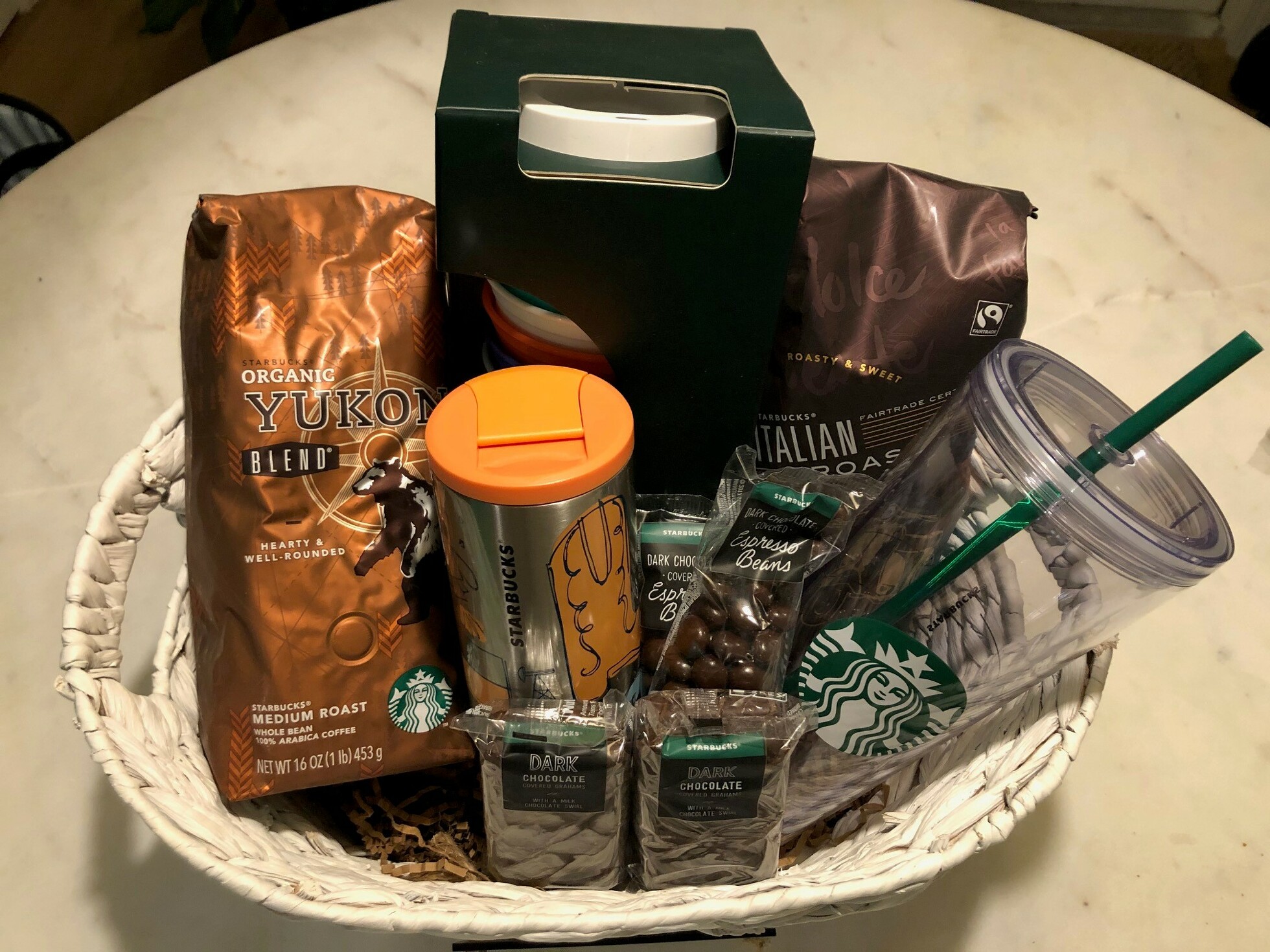 Starbucks ® Retreat Gift Basket from Baskettes ®